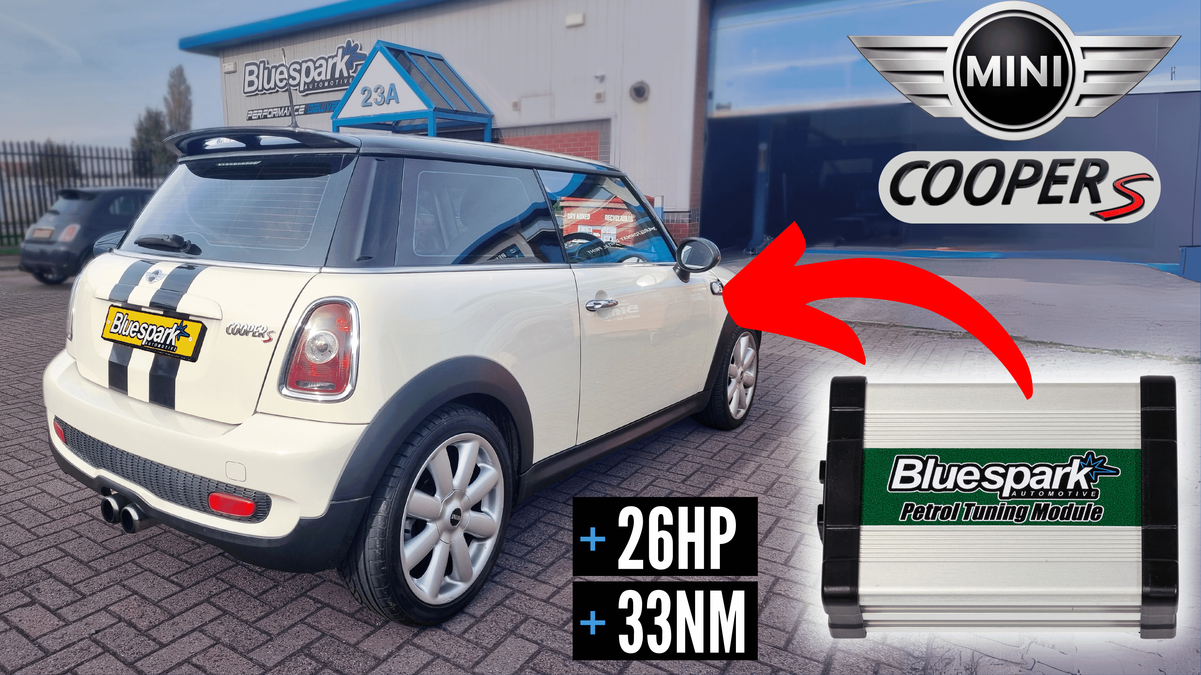 MINI Cooper S R56 - 174hp Performance Tuning with Chip Tuning Box